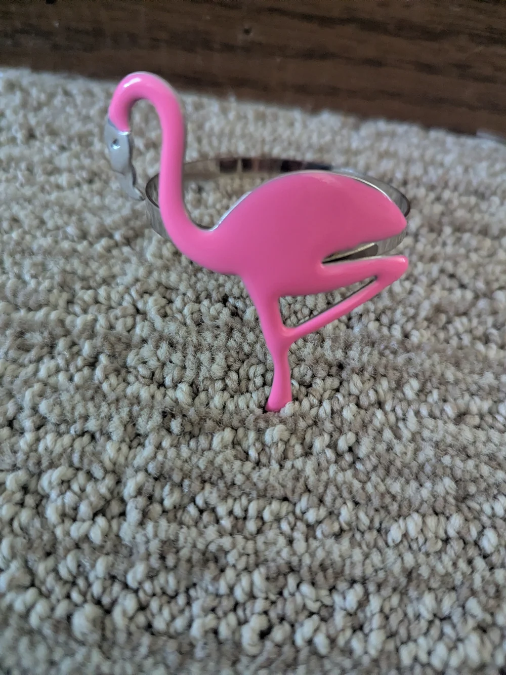 Pink Flamingo Cuff Bracelet - Women Accessories